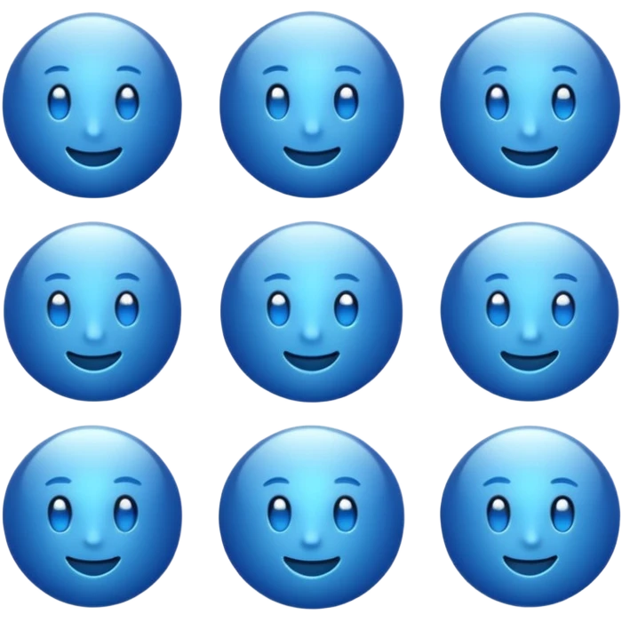 Verificación azul emoji