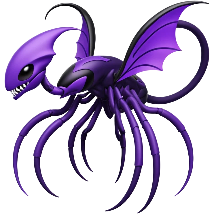 Abstract Venom-Genesect-Lunala-ET-hybrid-fantasy-creature emoji