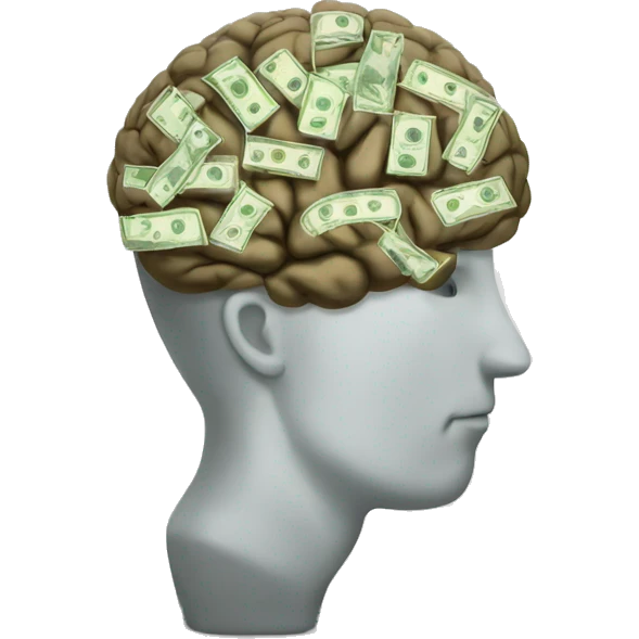 money brain emoji