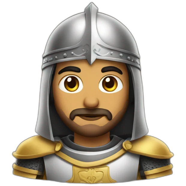 Arabic Knight emoji