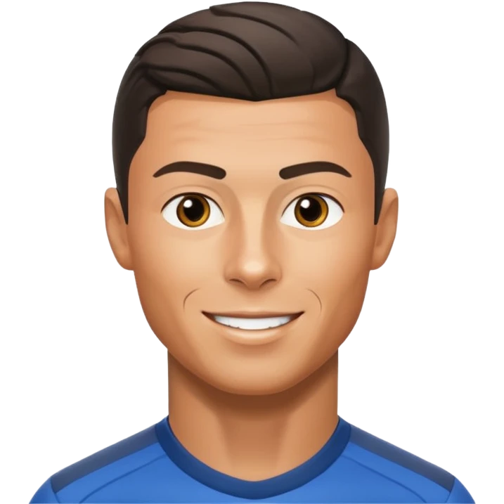 Cristiano Ronaldo calma jubel emoji