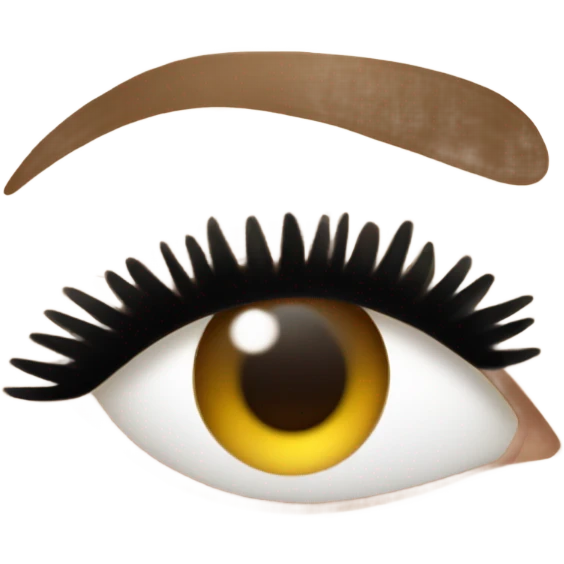 eyelash emoji