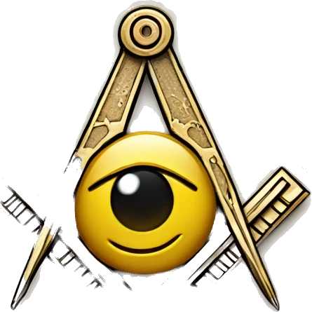 Masonic compas emoji