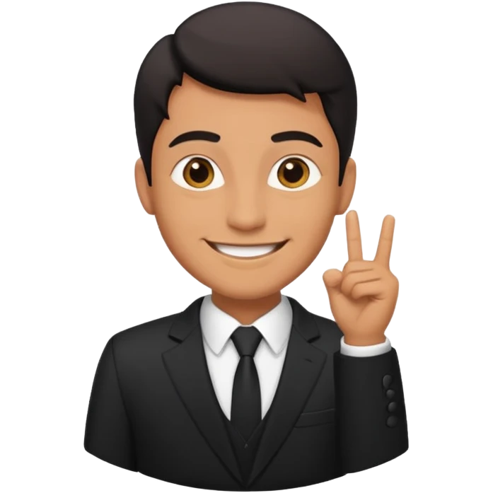 сгенерируй смайлик красавчик образ внутри компании лучше всех emoji