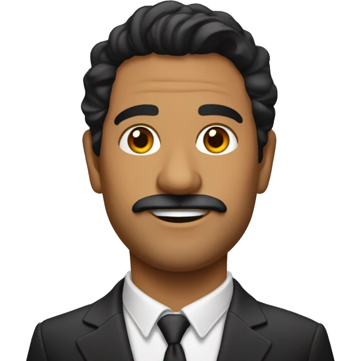 Oscar nuñez no mustache  emoji