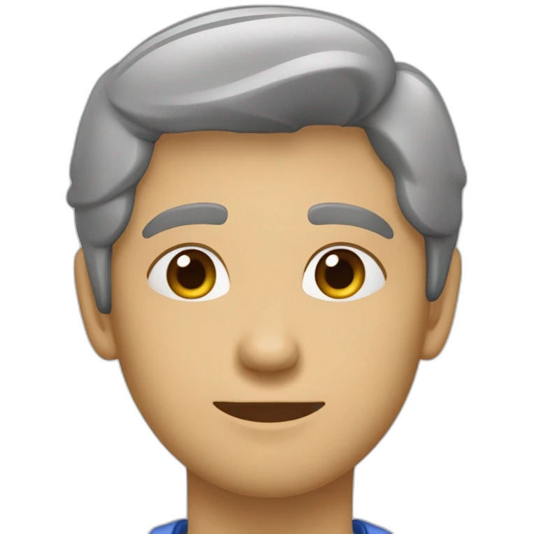 жовта сова в синьому шарфику з ноутбуком emoji