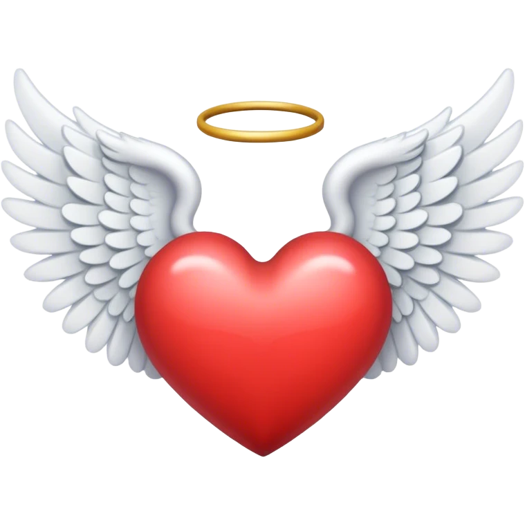heart with angel wings emoji