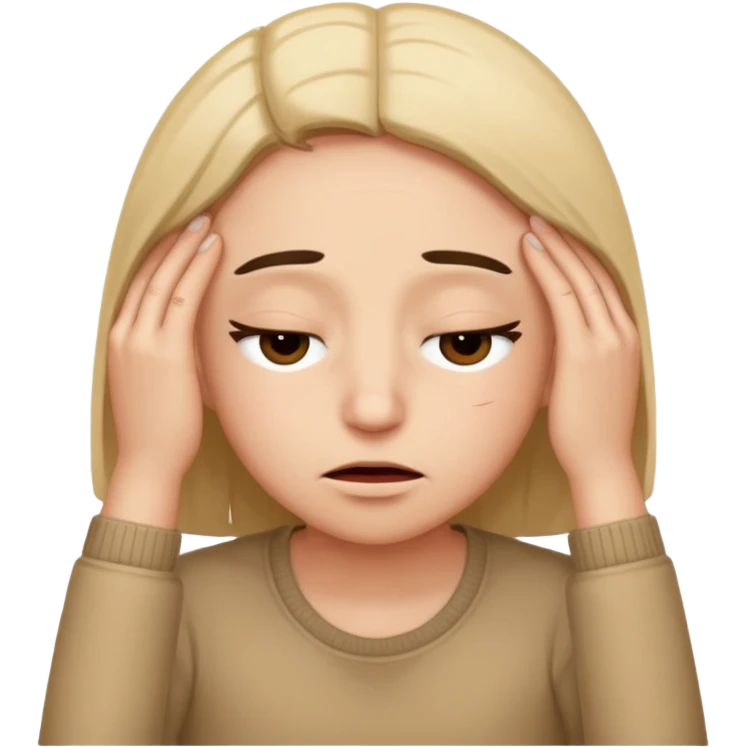 raising both eyebrows in incomprehension  closing eyes and a slight smile emoji