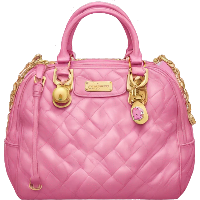 Juicy couture handbag emoji