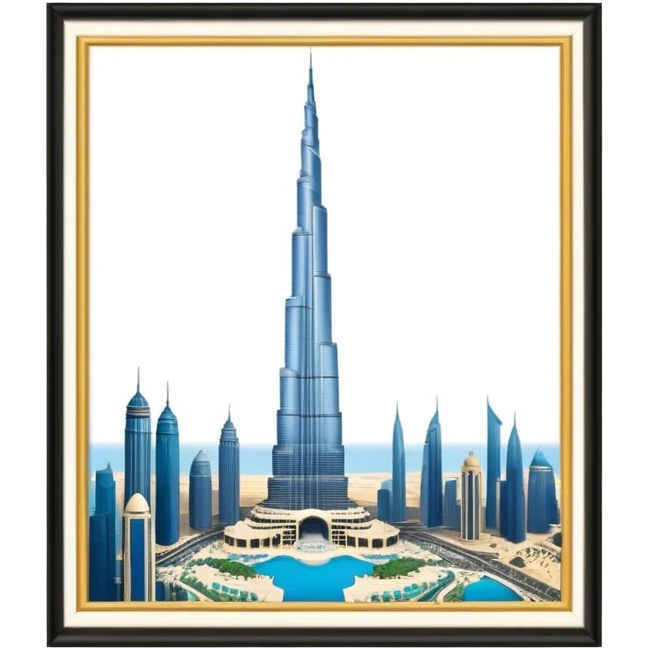 Burj khalifa emoji