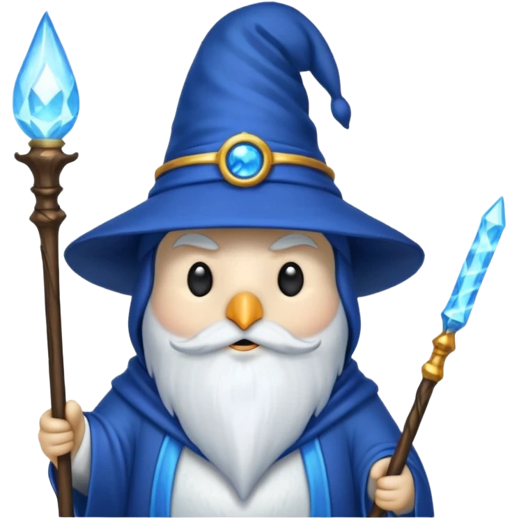 Penguin Wizard emoji