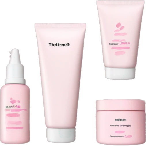skin care Kit light pink emoji