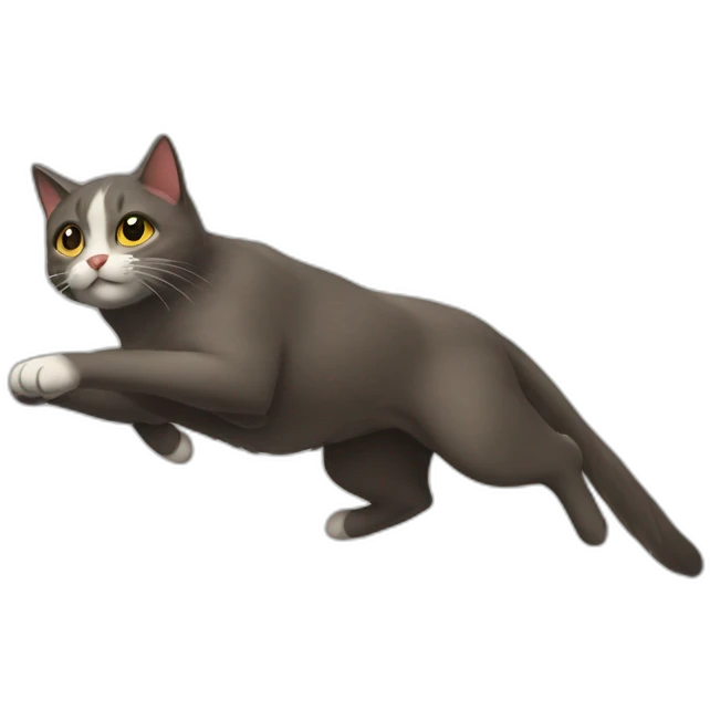 Gato volador emoji