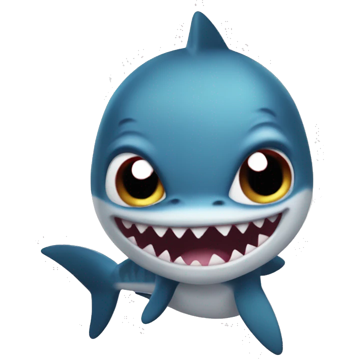 baby shark half zombified emoji