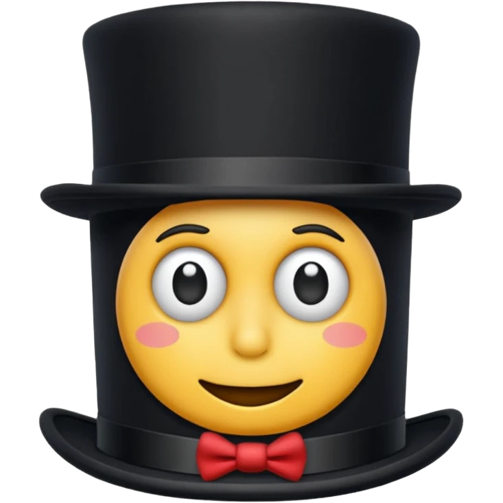 tophat emoji