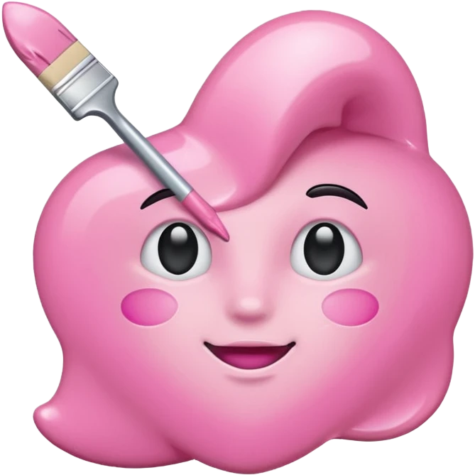 Pink emoji