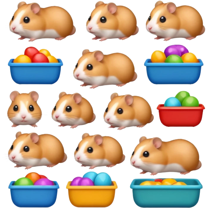 hamster items emoji