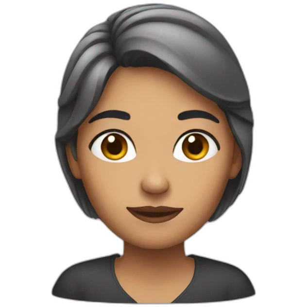 A woman emoji