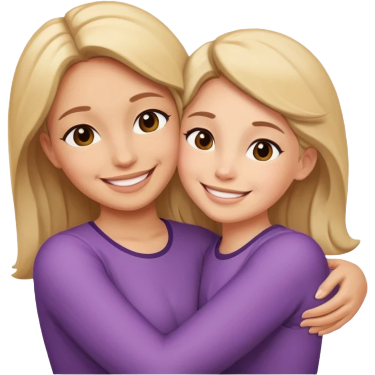 Mãe e filha emoji