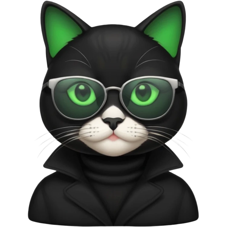 Cat wearing sunglasses emoji