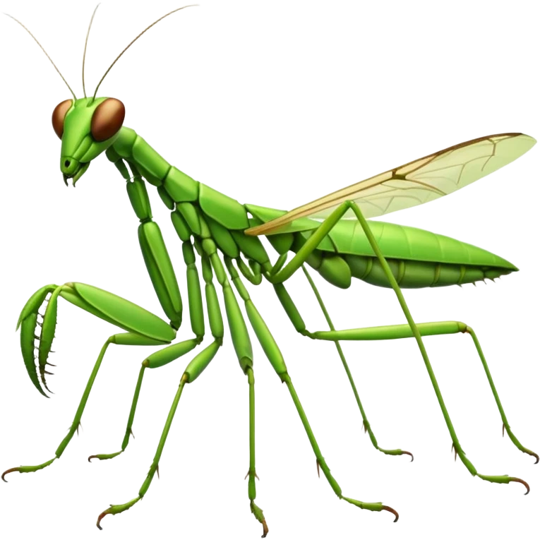 Praying mantis emoji