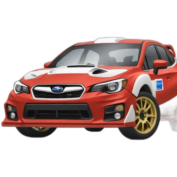 Subaru rally emoji