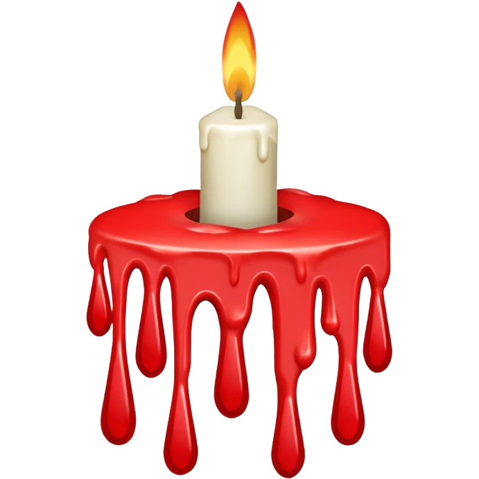 :candle404: → Dripping candle shaped like “404” emoji