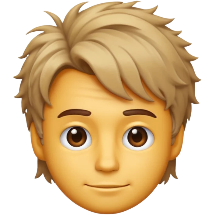 сгенерируй смайлик красавчик образ Элегантная небрежность emoji