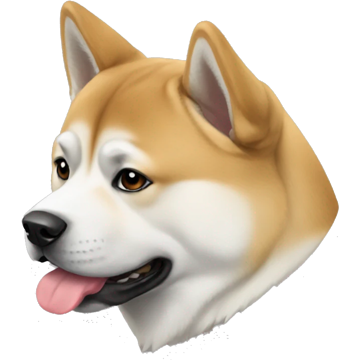 american akita  emoji