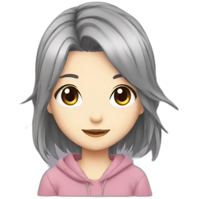 cute anime girl emoji