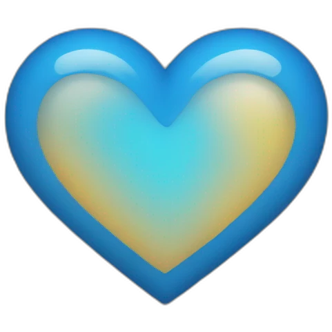 blue-heart emoji