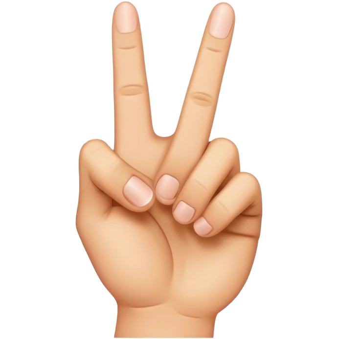 Middle finger emoji