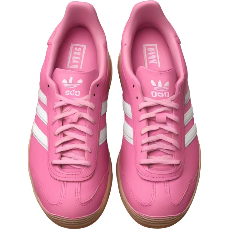 Adida sambas pink emoji