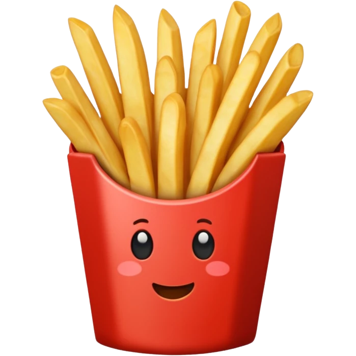 french fries emoji