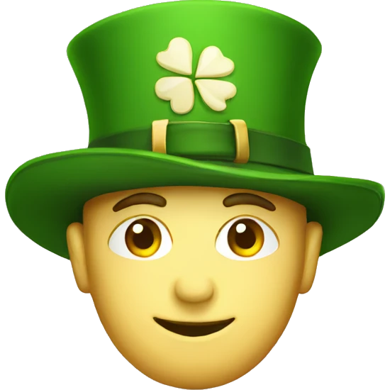 irish hat emoji