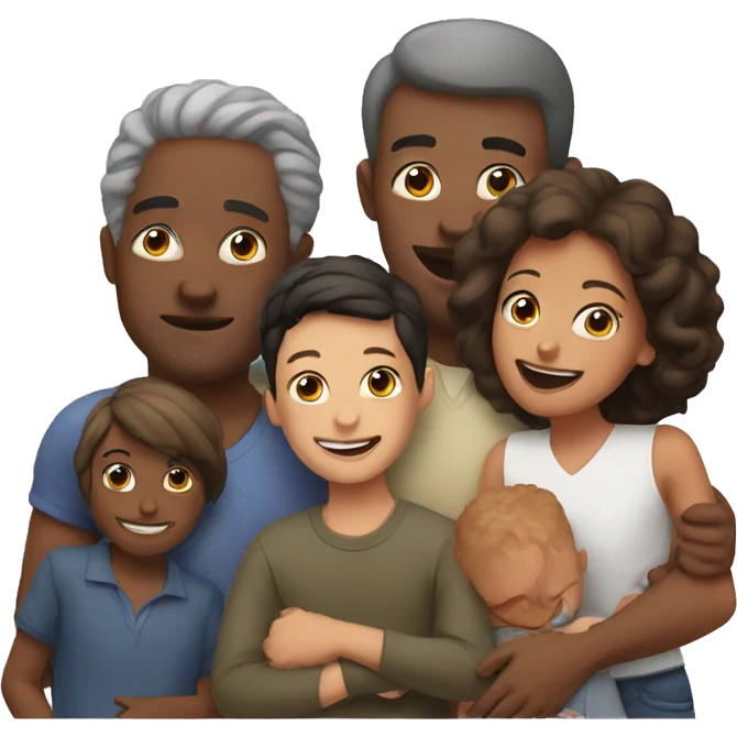 Home family love emoji