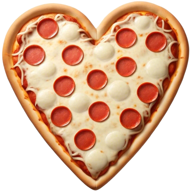 pizza heart emoji