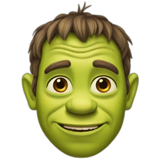 skinny shrek emoji