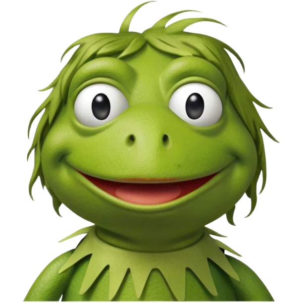 Kermit crashing out emoji