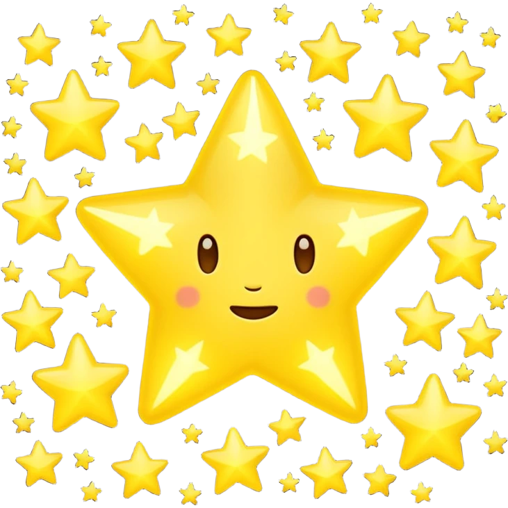 Yellow stars  emoji