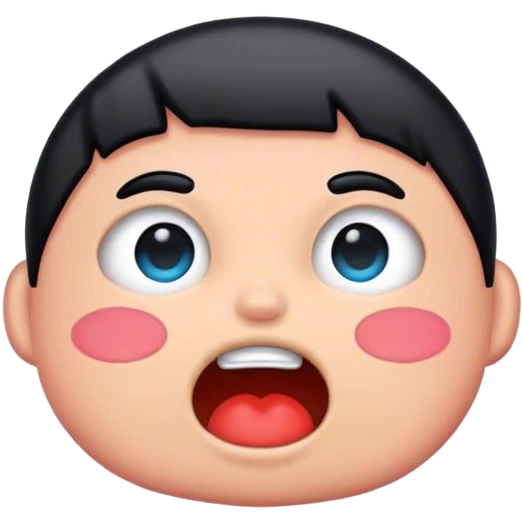 Chocked emoji