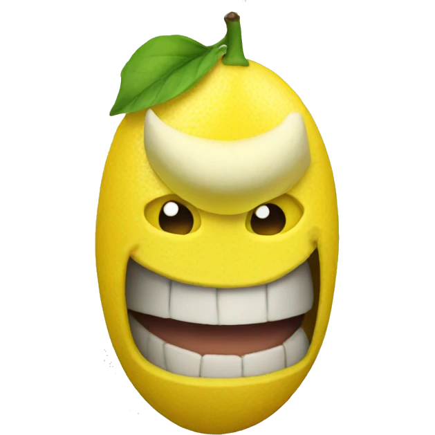 muscle lemon emoji