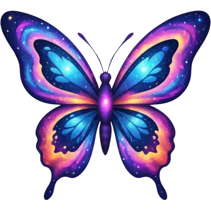 butterfly galaxy emoji