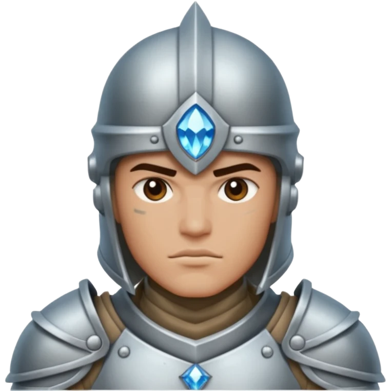 crystal-armored warrior emoji