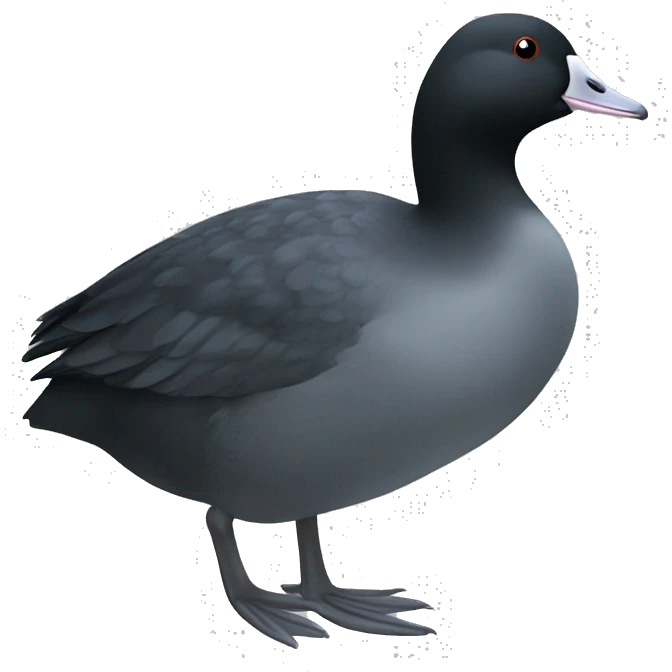 Eurasian coot emoji