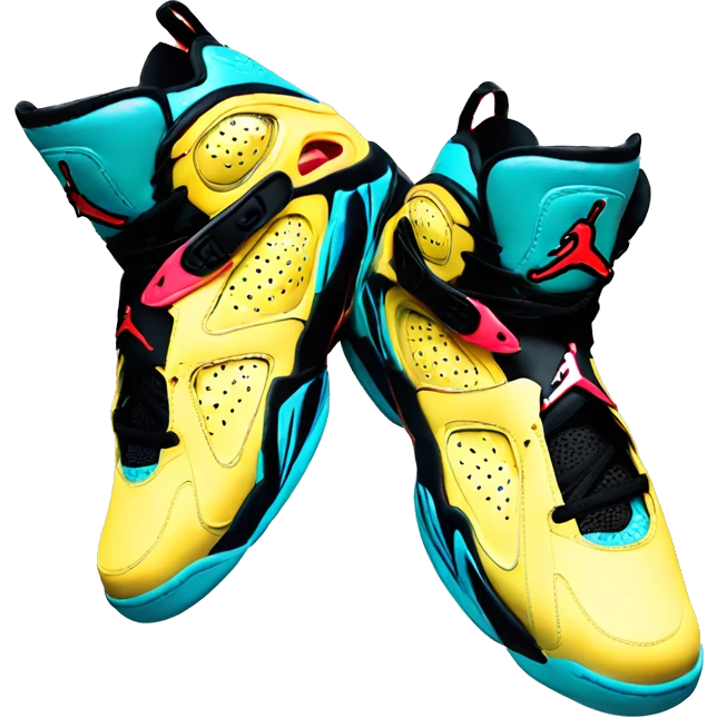 jordan 8 aqua emoji