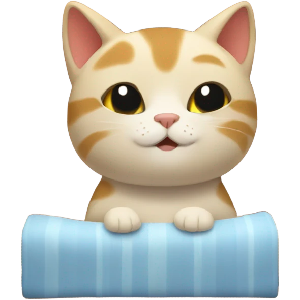 Cats in a sauna emoji