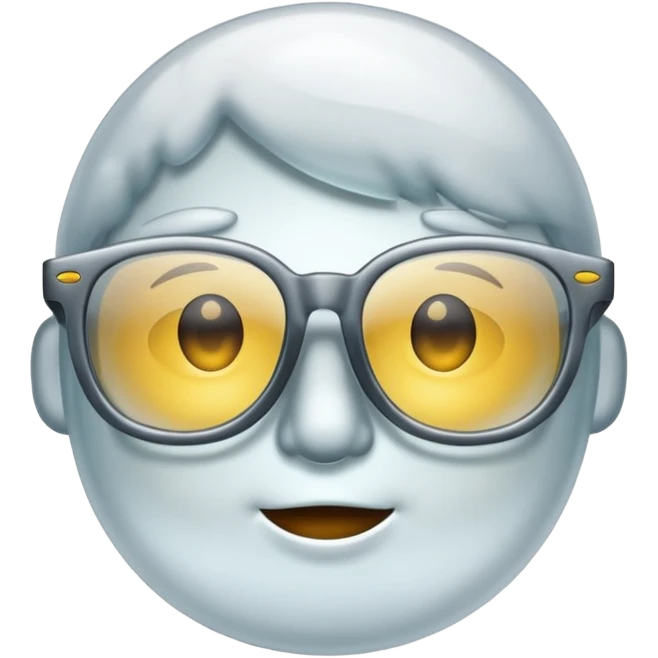 Foggy glasses emoji