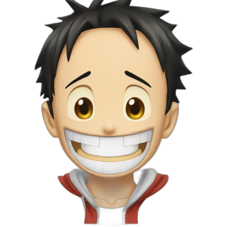 Luffy laught Tear emoji