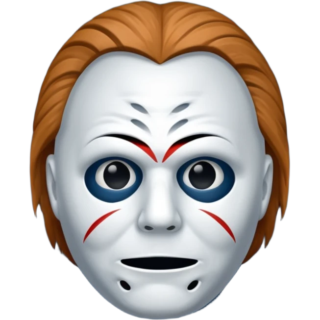 Crie um emoji do serial Killer Michael Myers emoji